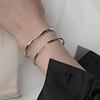 Small design women's bracelet, advanced universal silver bracelet, jewelry, high-quality style