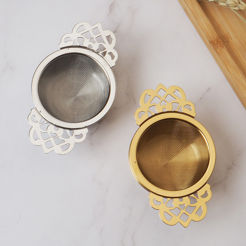 304 stainless steel tea strainer, tea filter, stainless steel tea strainer, lace tea strainer