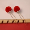 1 pair of frosty hairpins
