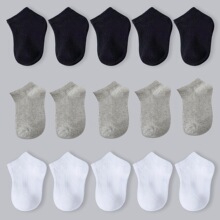 M 75681 Solid Color Cotton Socks ��ɫ�������� �羳ŷ��