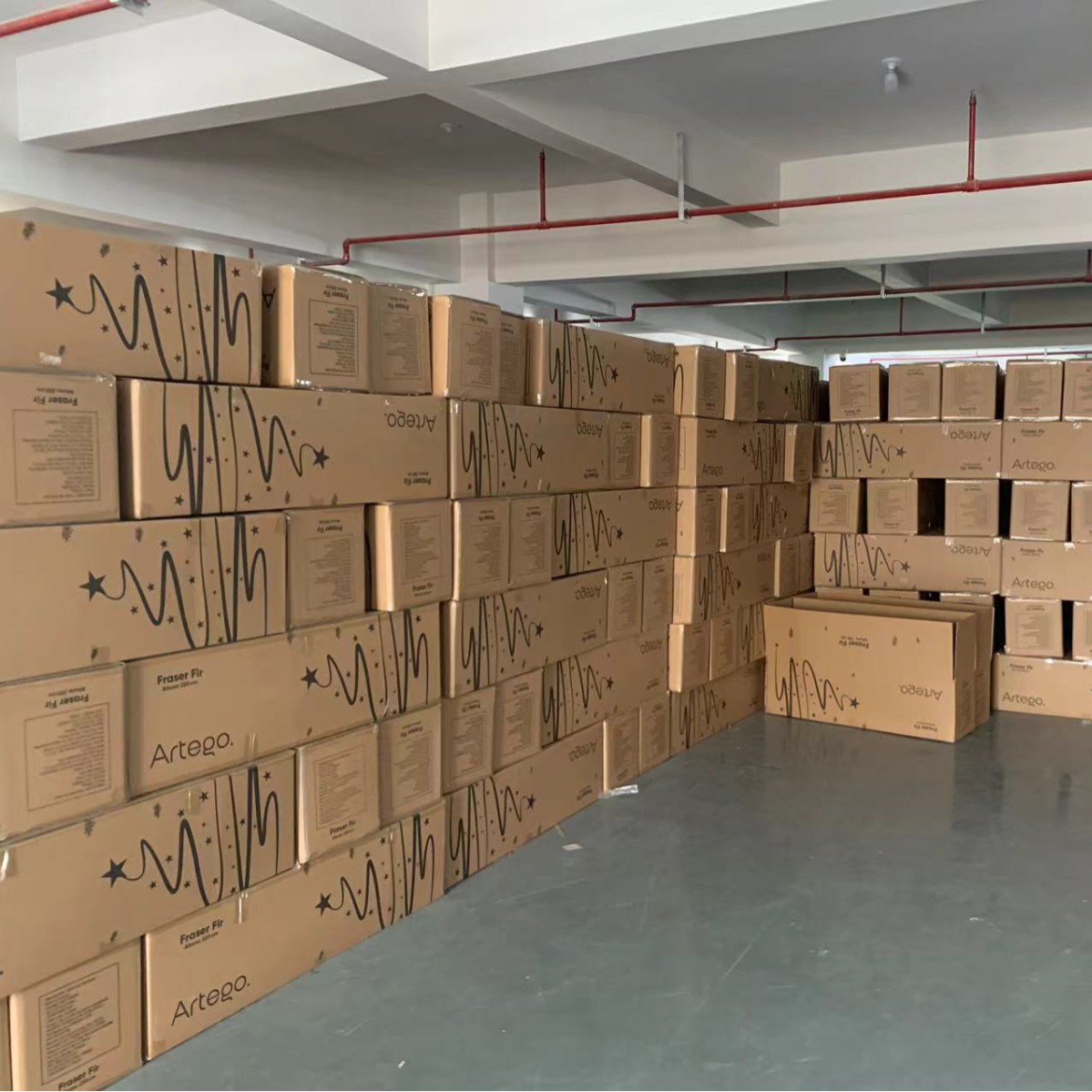 Fábrica mayorista verde\ flocado árbol de Navidad PVC árbol de simulación de alta calidad ecológico ignífugo cifrado ramas