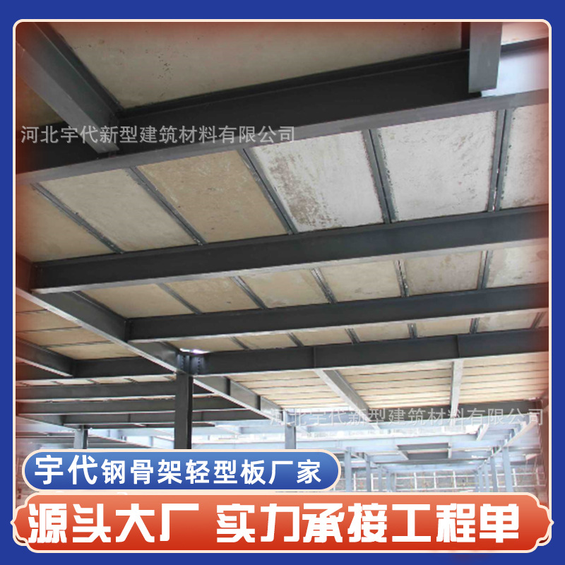 湖北鄂州loft夹层楼板价格 loft预制楼板 loft钢骨架轻型板厂家