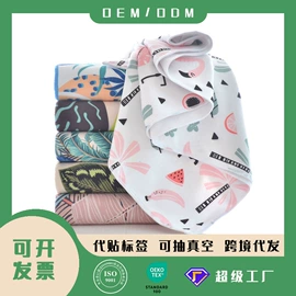 毛巾;干发巾干发帽;美容美发用巾