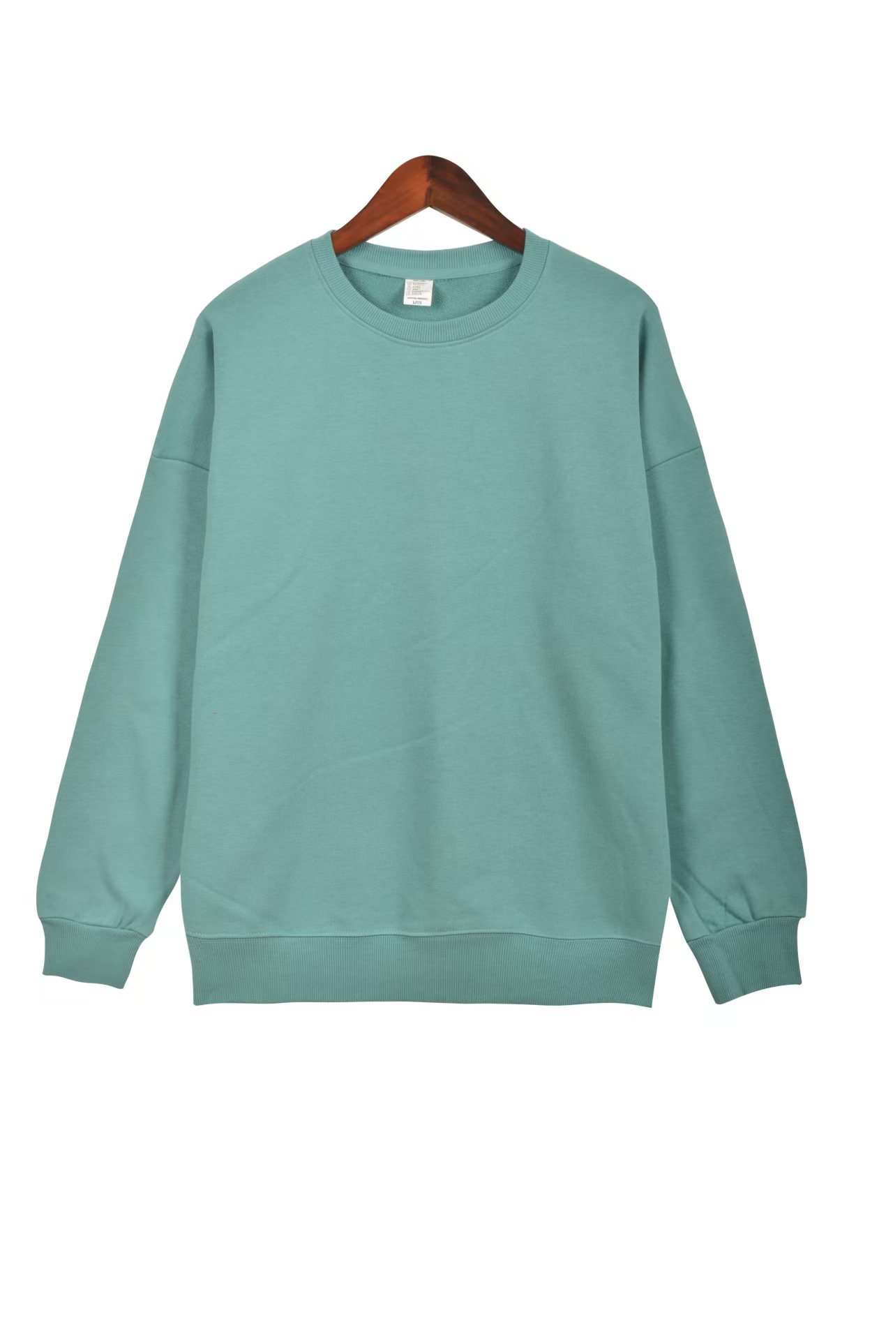 360 terry crew neck bean green