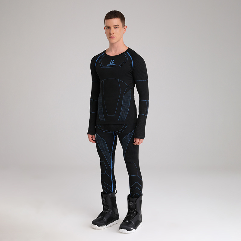 Xueyipai sports thermal underwear quick-drying function outdoor underwear for men and women cycling sweat-wicking ski underwear set