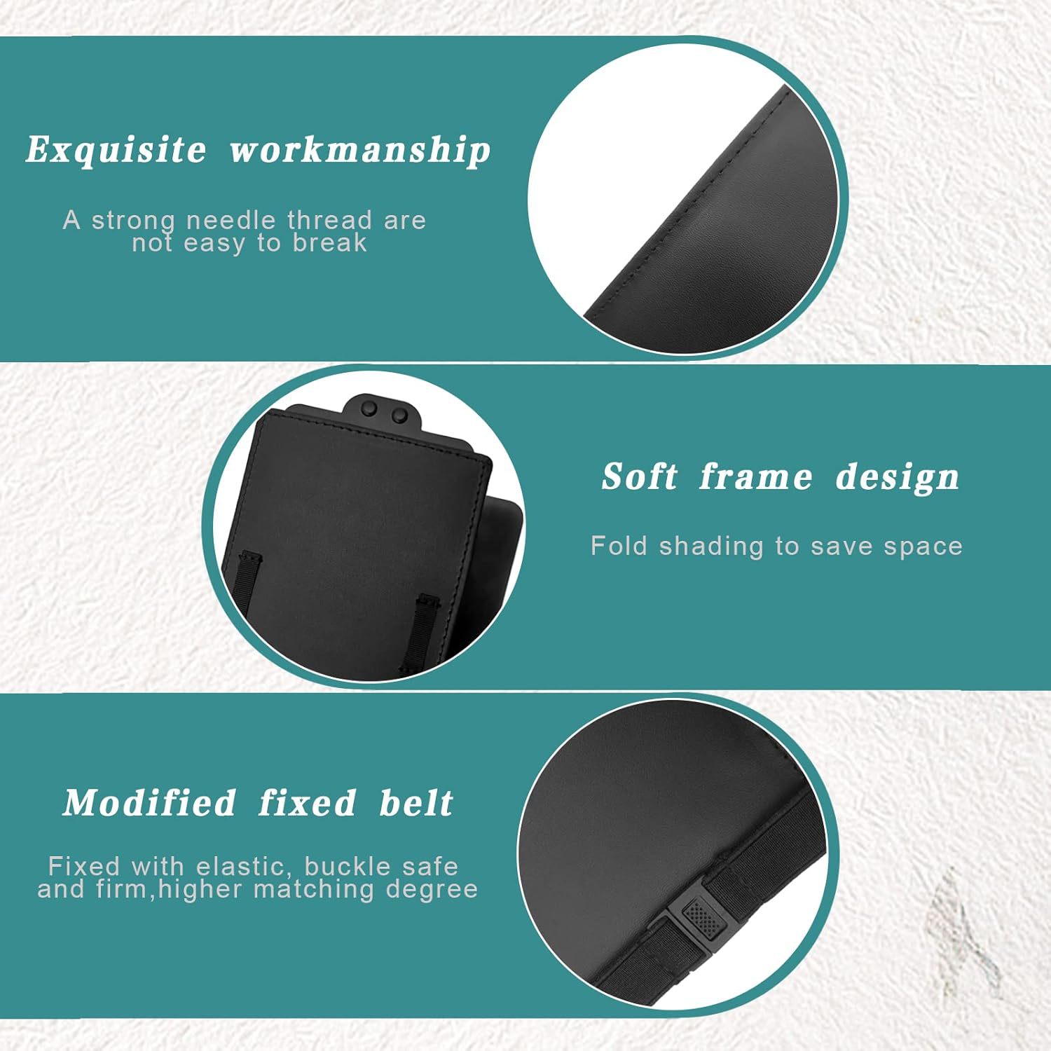 Directly Supplied from the Manufacturer, Portable Car Sunshade with Adjustable Retractable Clip, Anti-Glare Car Sunshade