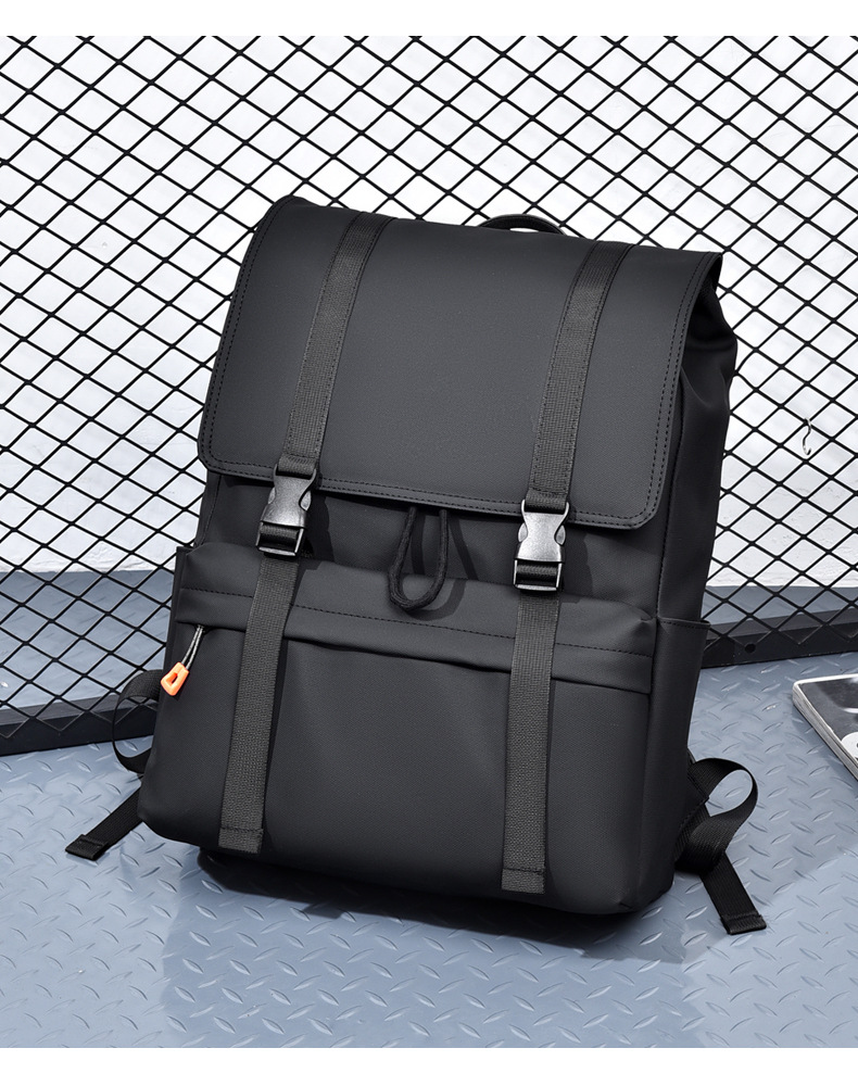 Solid Color Daily School Backpack Functional Backpack display picture 13