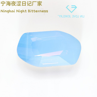 Wholesale k9 pointed bottom shaped meteor pendant protein glass crystal diamond DIY shoe bag mobile phone case stick diamond accessories