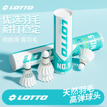 LOTTO/乐途正品羽毛球飞行稳定耐打训练专业硬球头6/12只装优选