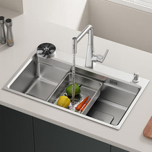 JOMOWԭɫ��β�SUS304���P�5MM���y���ÏN��ˮ��̨��ϴ����M610