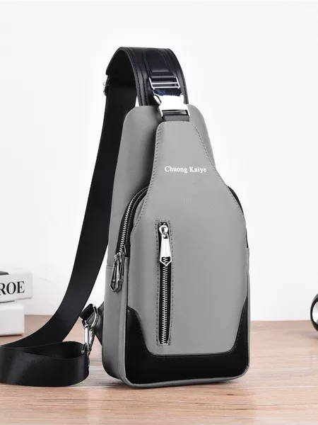 Chuongkaiye Chest Bag, Crossbody Bag, Waterproof Men's Shoulder Bag, Fashionable Factory Direct Sale, Casual and Versatile
