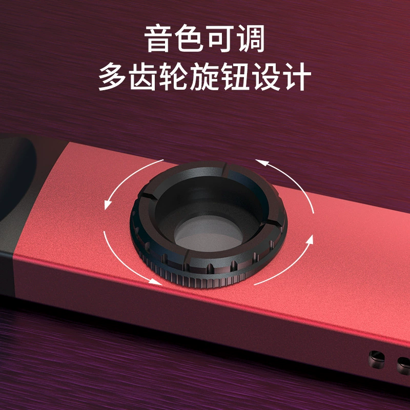 DBAO Двухголовый металлический казу флейта KAZOO флейта для начинающих, тяжелый бас и высокий внешний вид
