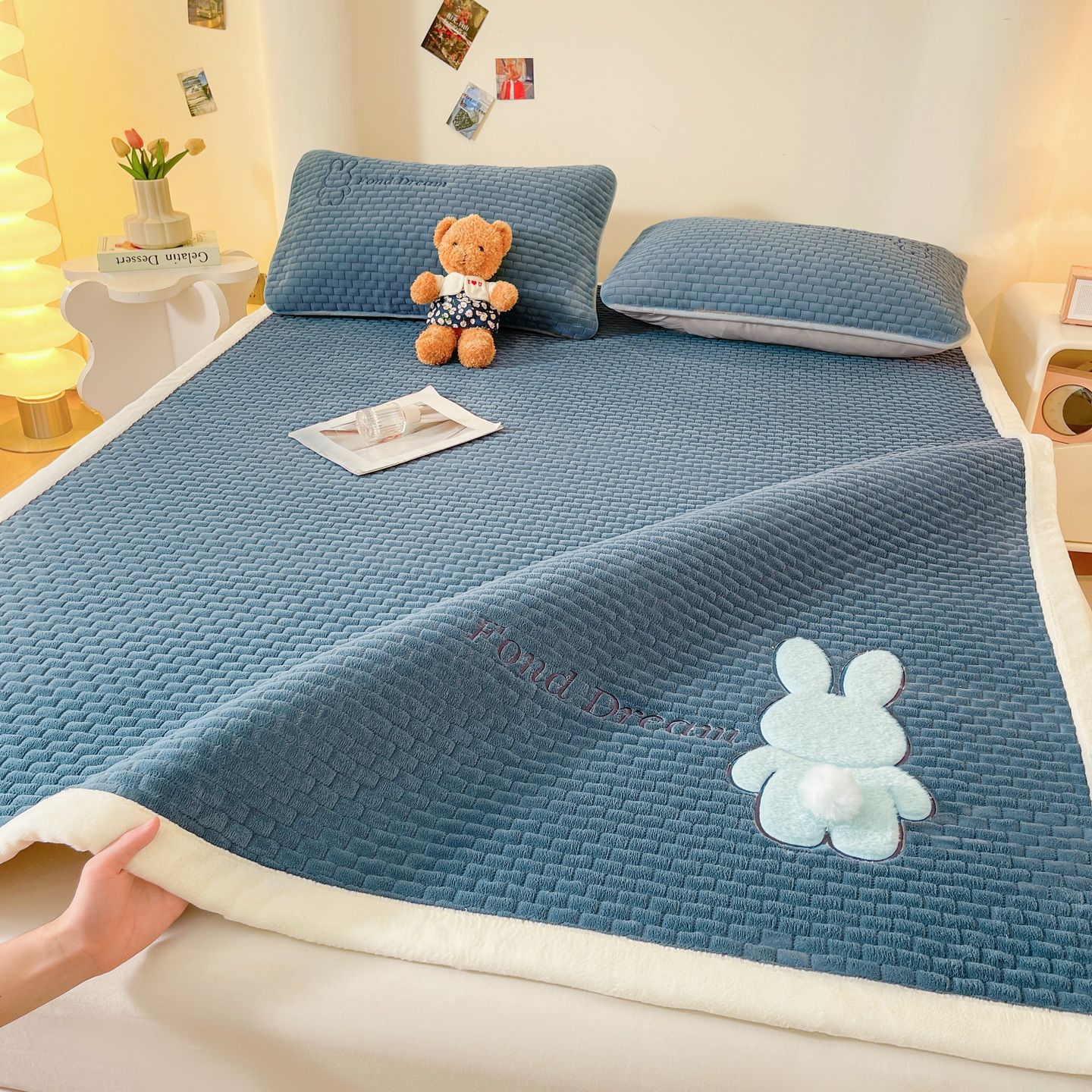 Colchón espeso cojín dormitorio para niños sábanas 90x190 colchón plegable colchón