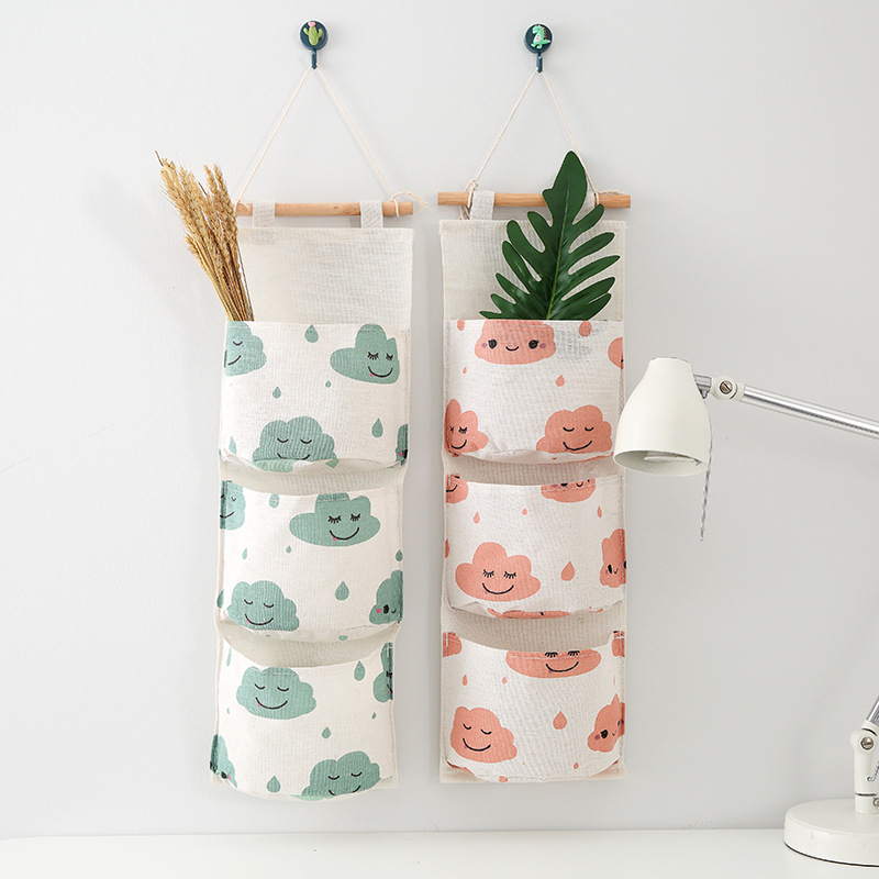 Fashion Cartoon Cotton And Linen Storage Bag display picture 3