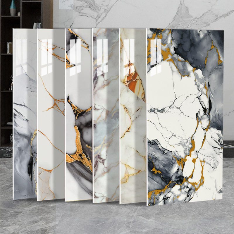 Aluminum Plastic Panel Tile Wall Sticker Self-Adhesive PVC Marble Sticker Wall Renovation Concealment Decoration_voghion.com