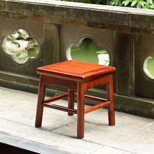 红木小方凳板凳翔龙红木果紫檀现代小板矮凳花梨简约实木中式