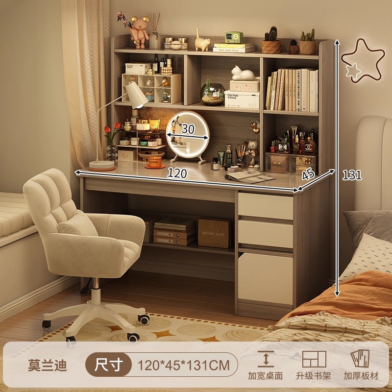 Escritorio de computadora, comedor, dormitorio simple, escritorio moderno, mesa de maquillaje, gabinete de maquillaje, espejo de cama, nuevo