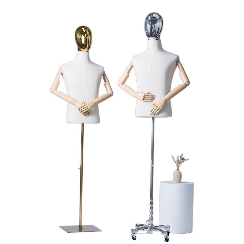 Maniquí Masculino de Medio Cuerpo de Plástico para Escaparate image 6