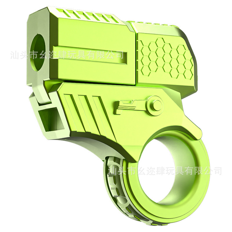 Agente de sonido pequeño niño mini juguetes infantiles pistola de pulso rotativa descompresión colgante creativo juguetes modelo image 5