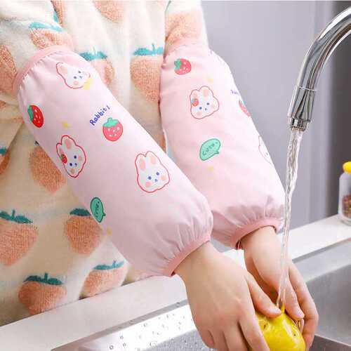 Wholesale Waterproof Socks for Women, Long-Sleeved Protective Arm Sleeves, Oil-, Stain-, and Dirt-Proof Kitchen Work Socks, Fall/Winter Adult Durable