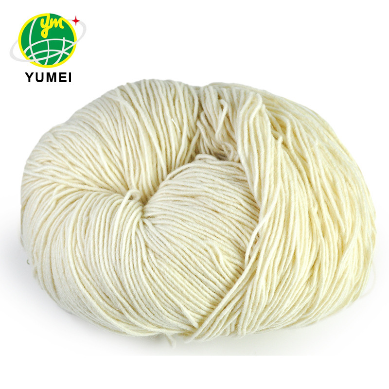 Coarse Wool Yarn Pure New Zealand Wool Felt Yarn 800Tex 2500Tex Ben White NZ Wool Carpet Yarn