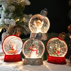クリスマスの祝日の装飾品の発光シミュレーションの平灯ホテルのデパートのデスクトップのledの置物のシーンは火炎の明かりを配置します。