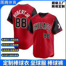 棒球服垒球服训练服球衣定制 速干透气热转印刺绣工艺 印字印号