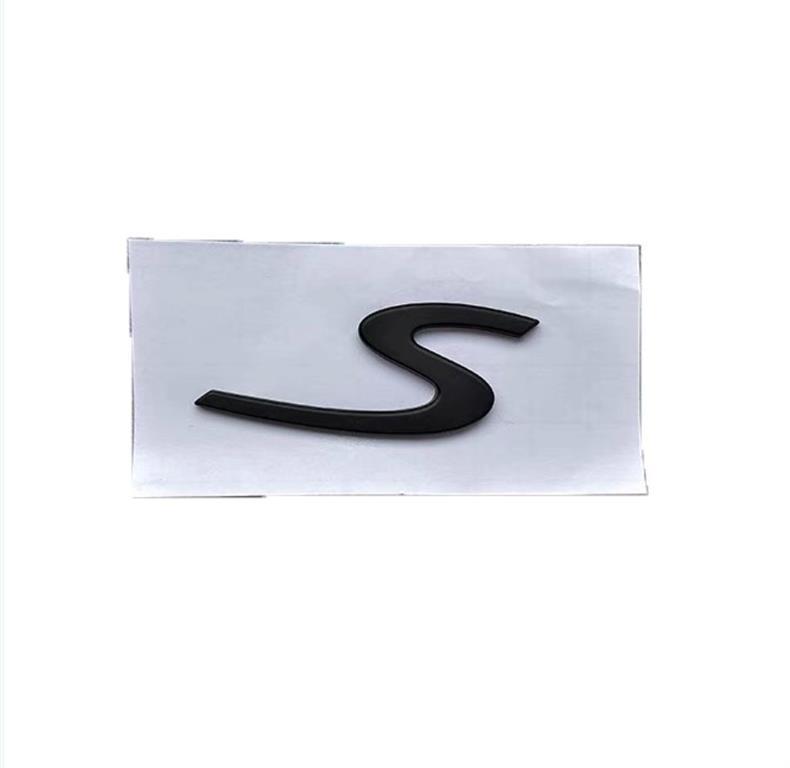 Porsche Cayenne rear emblem, Cayenne S emblem, GTS Turbo emblem, English lettering emblem, car emblem, modification