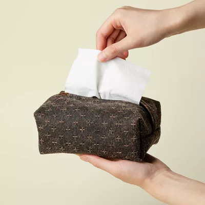 Car tissue box/set Cross-Pattern Tissue Box, Chinese-Style Vintage
