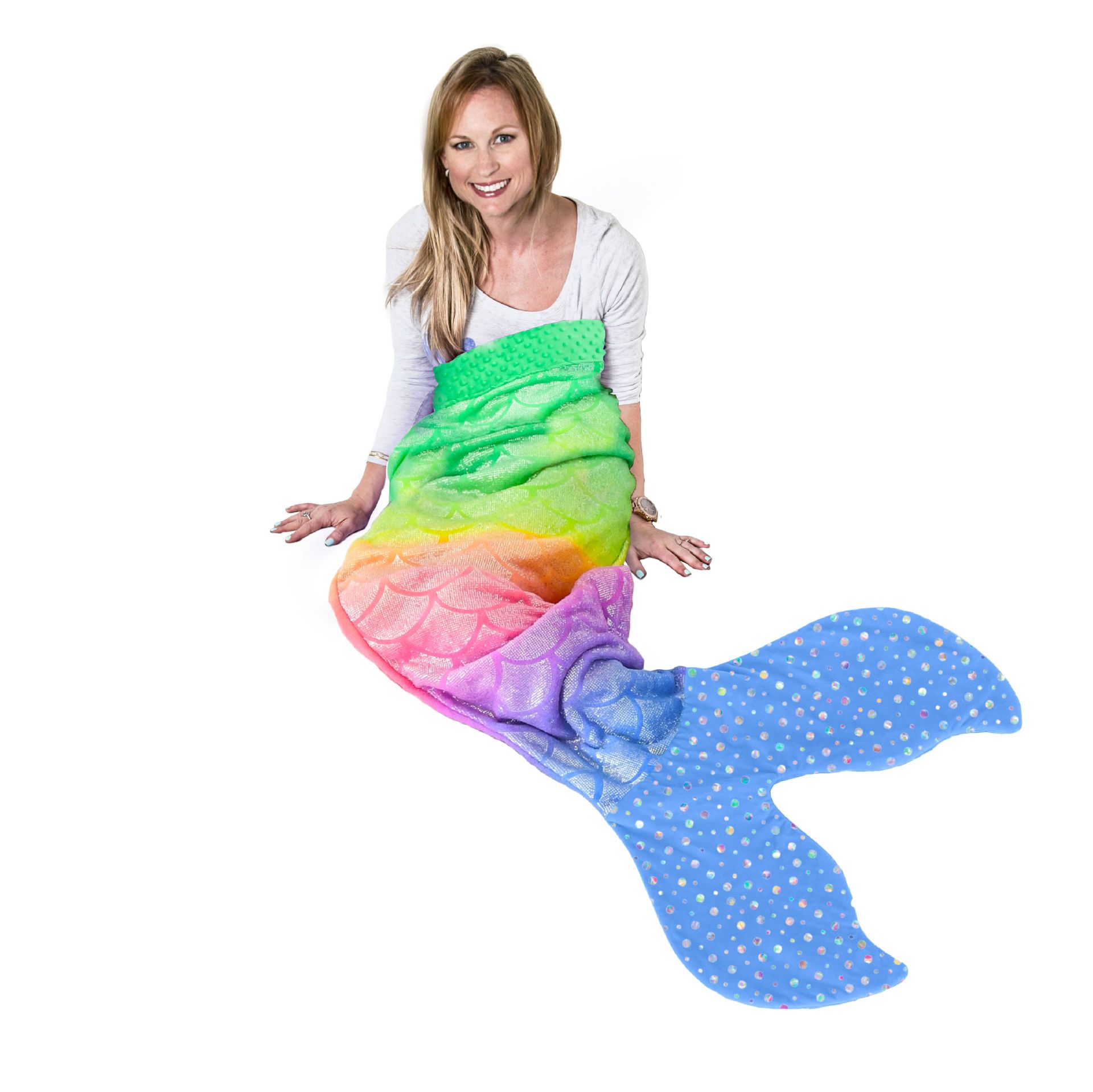 Mermaid Sleeping Bag Princess Dress Children Student Cartoon Sleeping Bag Baby Anti-kick Blanket Air-conditioning Blanket Unicorn Sofa Blanket
