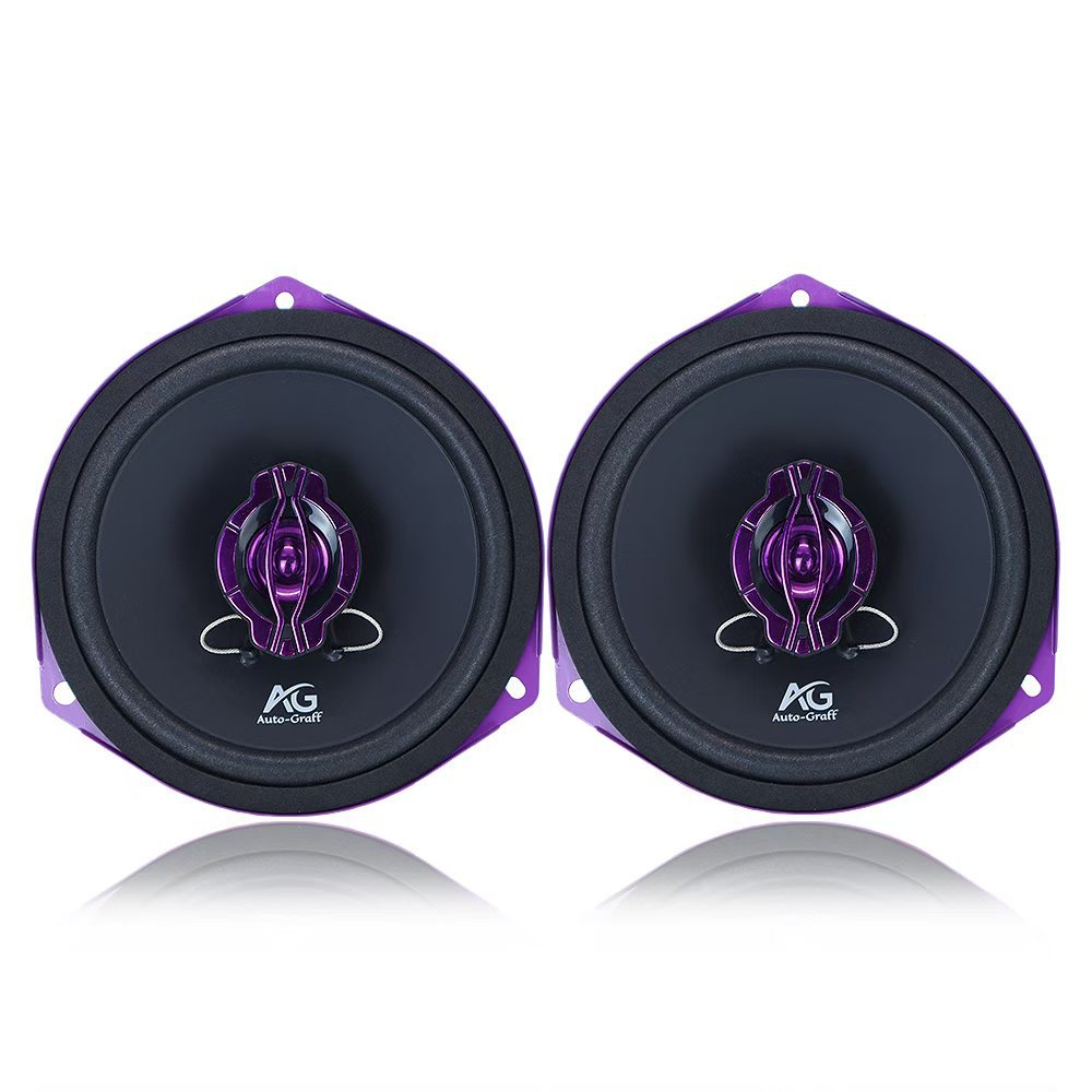 Car Audio Modification 6.5inch Coaxial Speaker Triangle Mid-Bass Car-Mounted Modified Speaker Ag-P6.0