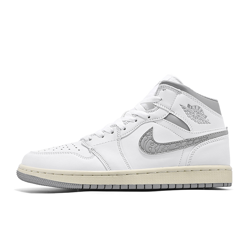 Putian aj zapatos de hombre de alta altura gancho invertido zapatos de tablero gris blanco Dunk tres princes de la fuerza aérea dragón año limitado pareja zapatos de mujer SB