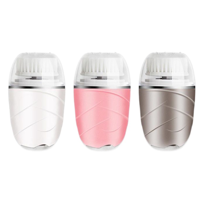 Cepillo de limpieza facial eléctrico, transfronterizo, 3 en 1, recargable, impermeable, limpieza profunda