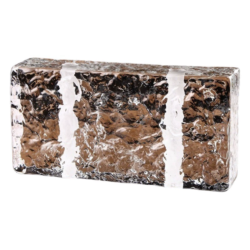 Супер белый прозрачный квадратный полый стеклянный кирпич хрустальный кирпич ванная комната перегородка красный кирпич блок цветной кирпич фоновая стена