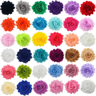 ��ɫ���fѩ���� 2.5inch shabby �냺 ��ͯ�^�� ��l���Ʒ36ɫ