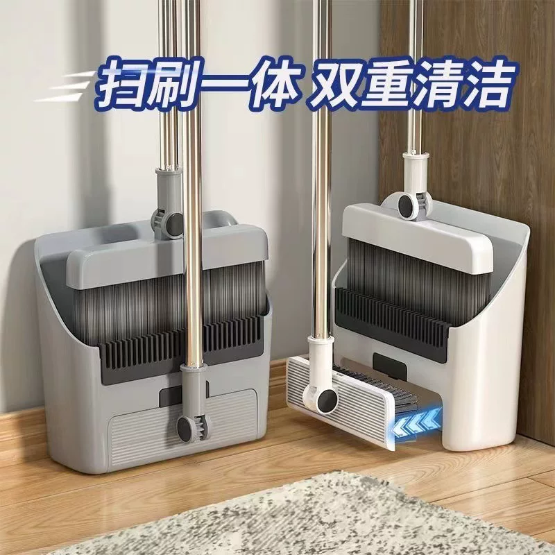 Broom, handle, creative folding set, soft dustpan, new collection