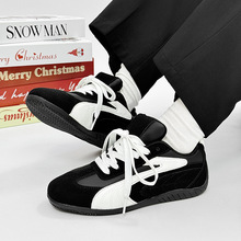 多巴胺厚底德训鞋男鞋秋冬新款ins潮休闲增高运动鞋情侣超软板鞋