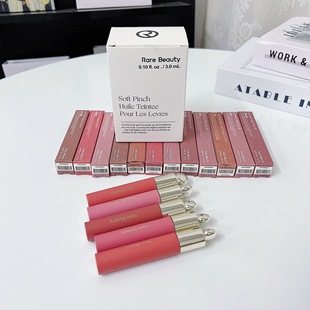 In Stock Rare Beauty Selena New Lip Glaze Lip Oil Formal 3ml Silky Lipstick Soft Mist Mirror Hope