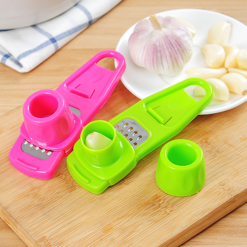 Multifunctional garlic grinder creative garlic press kitchen garlic grinder kitchen gadget garlic grinder garlic press
