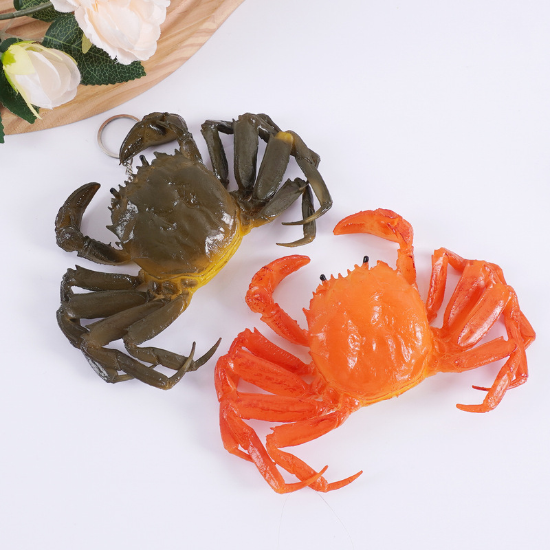 仿真大螃蟹模型阳澄湖大闸蟹海鲜餐厅菜品摆件假螃蟹短剧拍摄道具|undefined