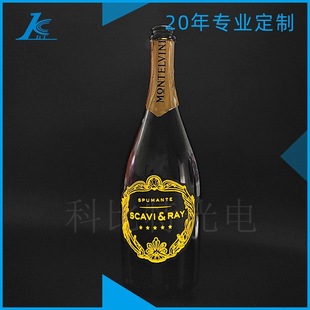 Source Manufacturer Luminous Wine LabEL LED Wine LabEL Luminous Bottle Sticker Luminous Wine Bottle Sticker El Luminous Wine LabEL El Cold Light Piece