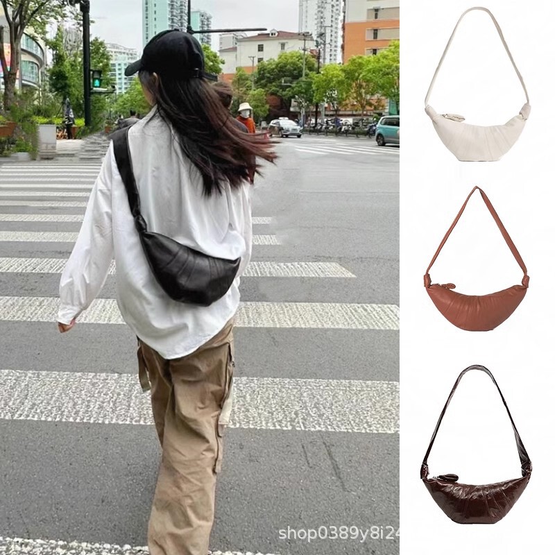 New Lem Sheepskin Cyber Celebrant Corner Bag Niche Aire Ode Bag Crescent Moon Dumpling Bag Lazy Style Crossbody Chest Bag New Lem Sheepskin Cyber Celebrant Corner Bag Niche Aire Ode Bag Crescent Moon Dumpling Bag Lazy Style Crossbody Chest Bag