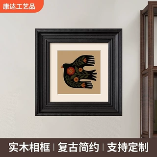 中古风卧室挂画《隅花意》小众艺术装饰画花卉法式床头柜桌面摆画