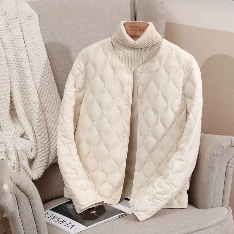 Новая осенняя и зимняя короткая куртка легкая хлопчатобумажная одежда повседневная теплая хлопчатобумажная одежда для мамы