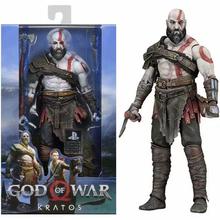 NECA God of War 2018战神父子版奎托斯盒装 可动手办模型