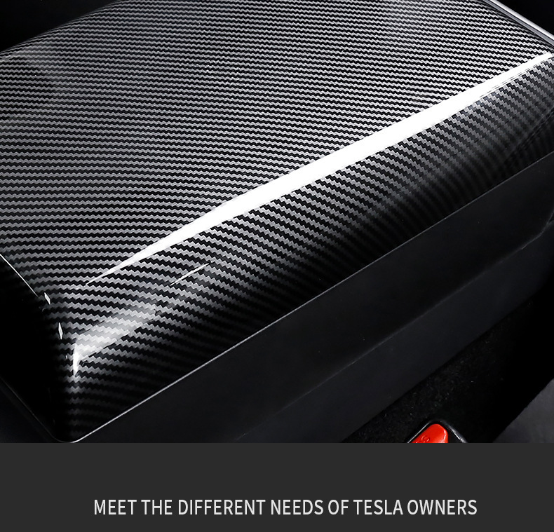 Suitable for Tesla's New Model Y3 Armrest Box Heightening Pad and Highland Center Console Armrest Box Storage Box