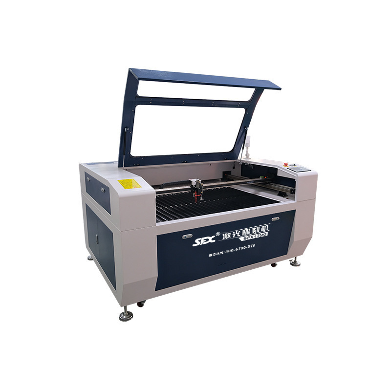 Máquina de grabado láser CO2 para acrílico, publicidad, tela, resina, sellos, cuero, madera, corte de precisión