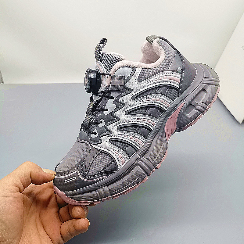 Jingbaoba 2 algodón para niños 34 - 39 yardas zapatos de skate para niños zapatos deportivos de cuero para niños zapatos de skate casuales