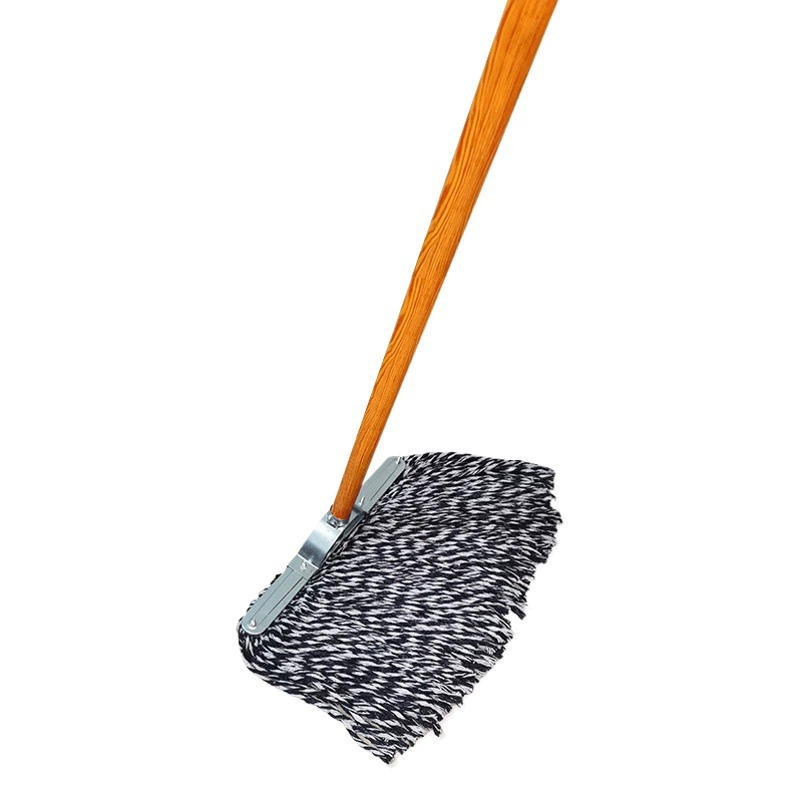 Фабрика Самостоятельная продажа хлопковой швабры деревянный столб простая старая Швабра пыль толкать свойство хлопок Швабра оптом