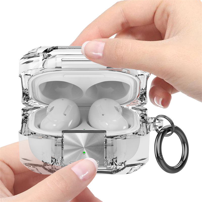 For Galaxy buds2pro Headphone Set New Samsung Transparent Live Switch Bluetooth Protective Cover in stock